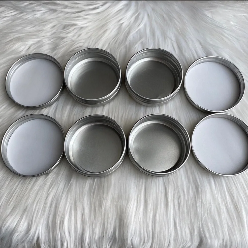 Make Up Beauty Products Storage Tin Lot